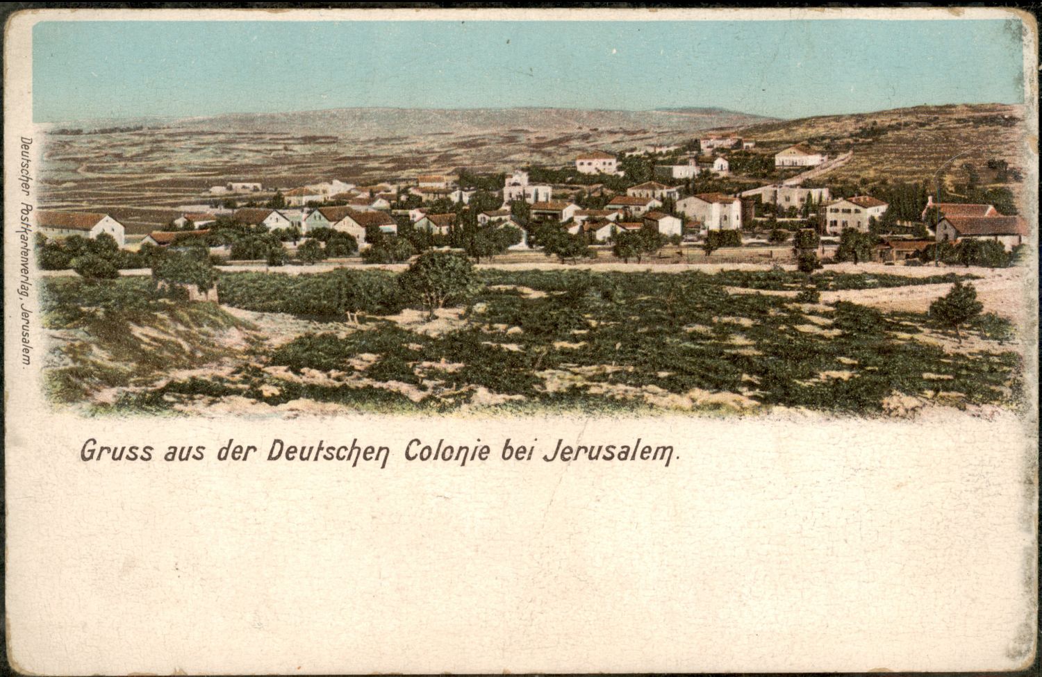 Lot 188 - Templers in Eretz Israel Palestine - ISRASTAMPS Auction #5 Lot 188 - Templers in Eretz Israel Palestine - ISRASTAMPS Auction #5