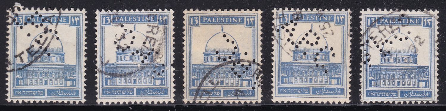 Lot 311 - British Palestine 1918 - 1948 - ISRASTAMPS Auction #5 Lot 311 - British Palestine 1918 - 1948 - ISRASTAMPS Auction #5
