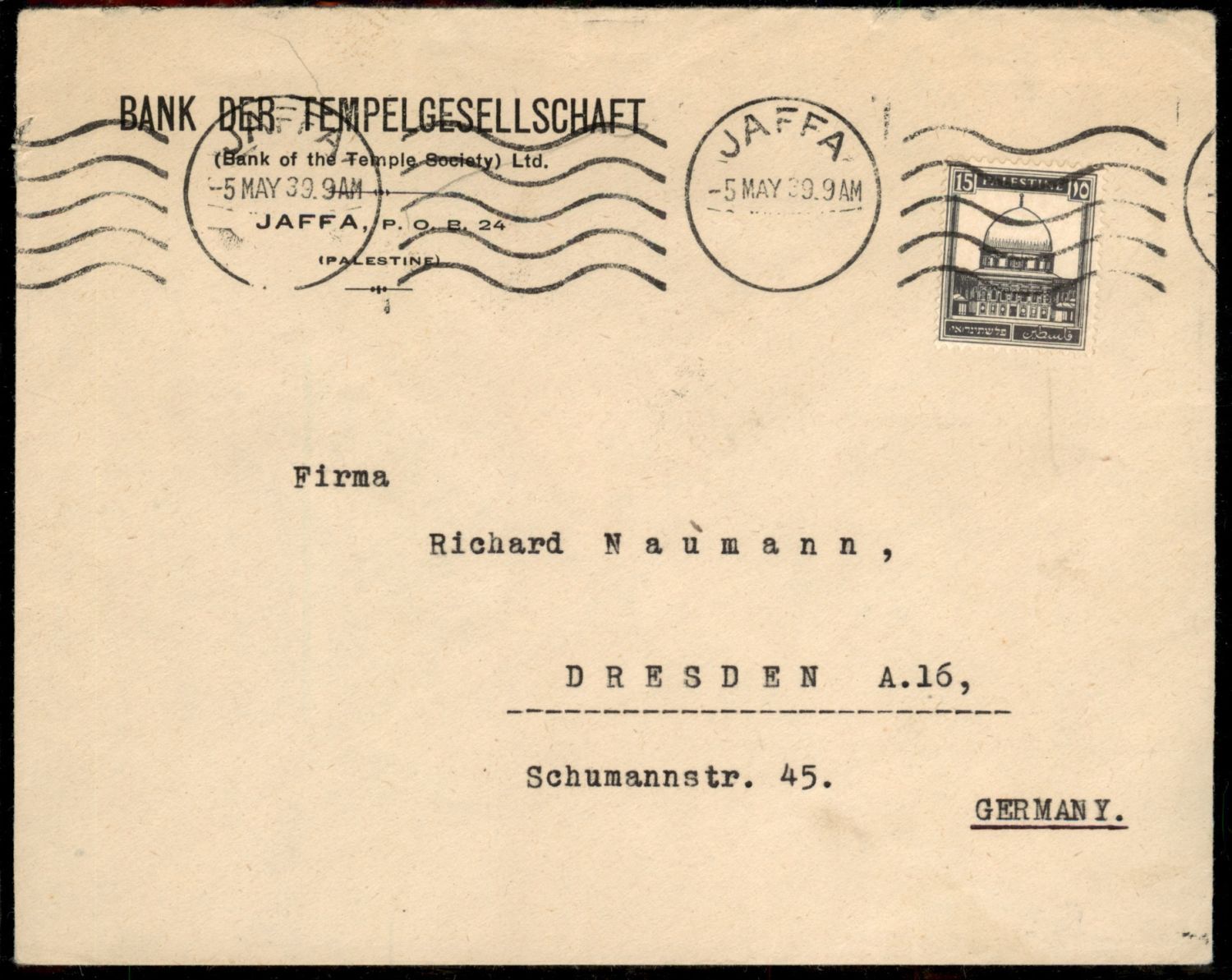 Lot 195 - Templers in Eretz Israel Palestine טמפלרים בארץ ישראל פלשתינה -  ISRASTAMPS  Auction #8 Special summer sale - nearly everything up to $ 10 !!!