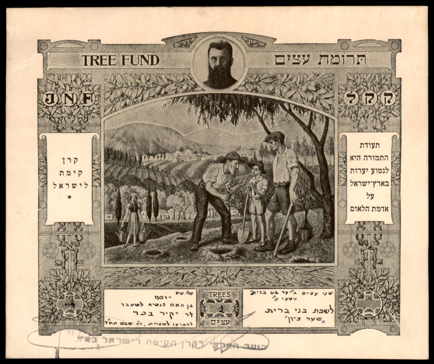 Lot 410 - JNF KKL קרן קיימת לישראל קק Lot 410 - JNF KKL קרן קיימת לישראל קק