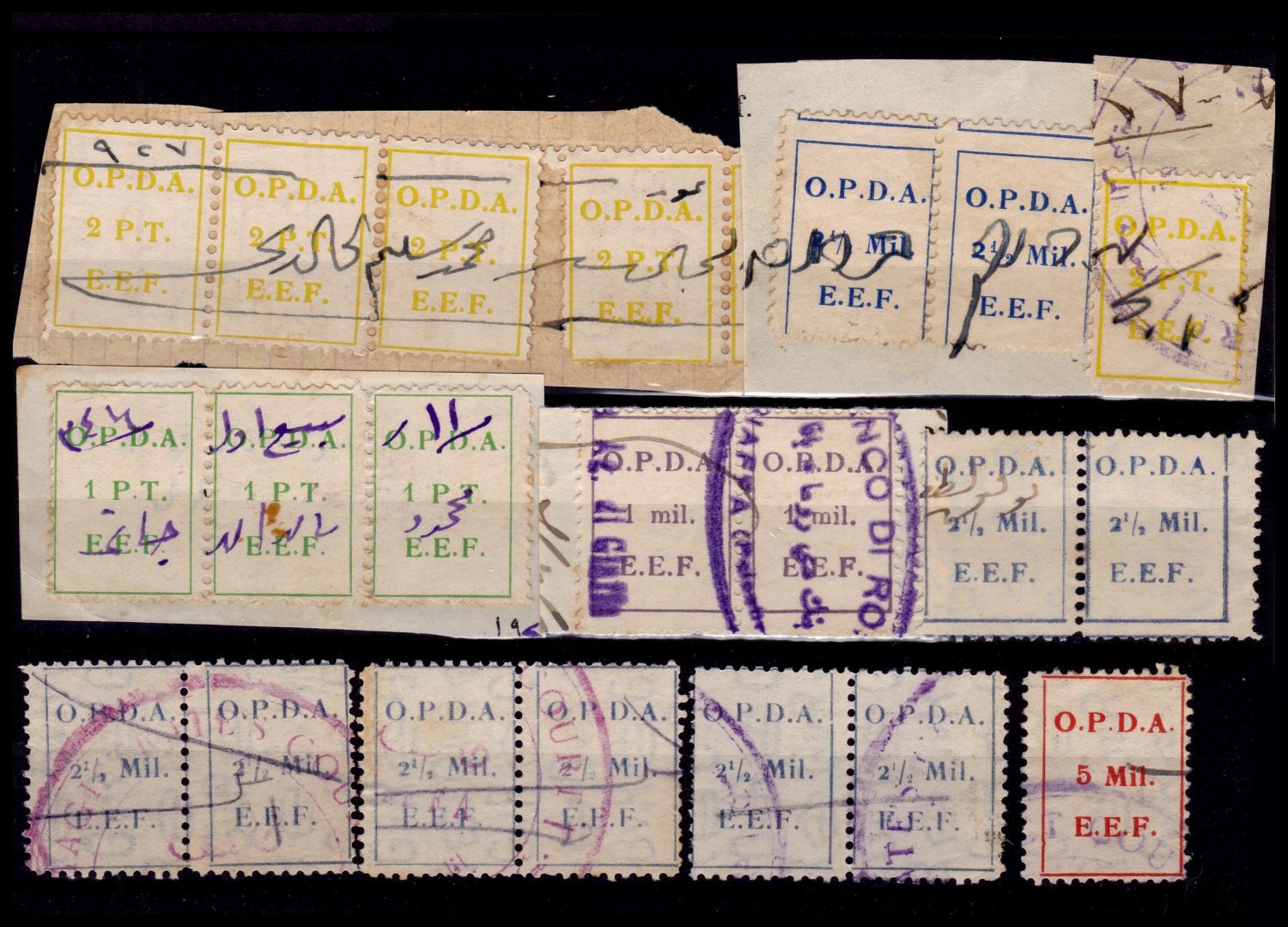Stamp Auction - israel stamps - Auction 9 Israel &amp; Palestine stamps ...