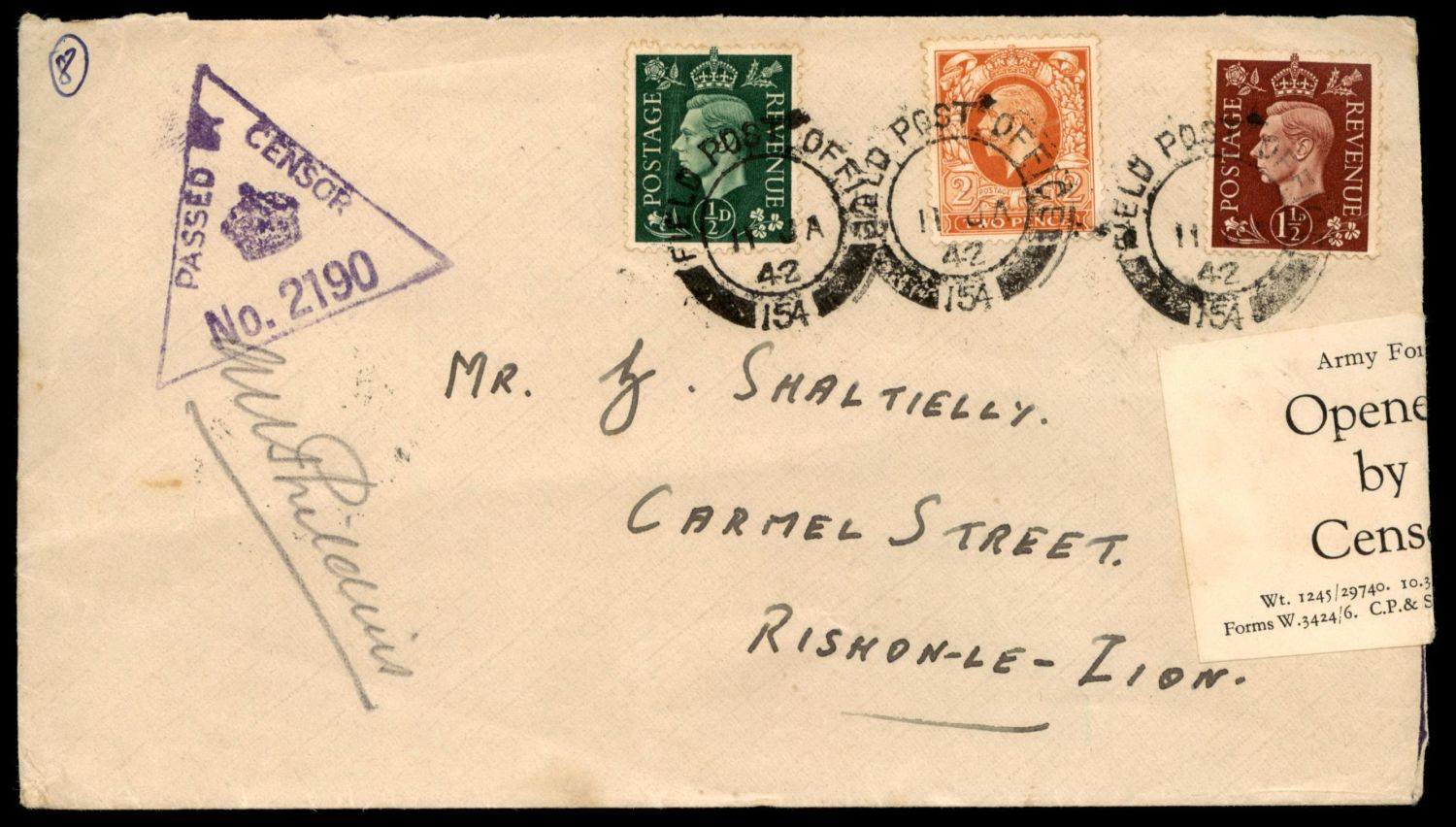 Lot 284 - israel stamps - ISRASTAMPS Auction 9 Israel & Palestine stamps & covers & a lot more. nearly everything up to $ 10 !! Lot 284 - israel stamps - ISRASTAMPS Auction 9 Israel & Palestine stamps & covers & a lot more. nearly everything up to $ 10 !!