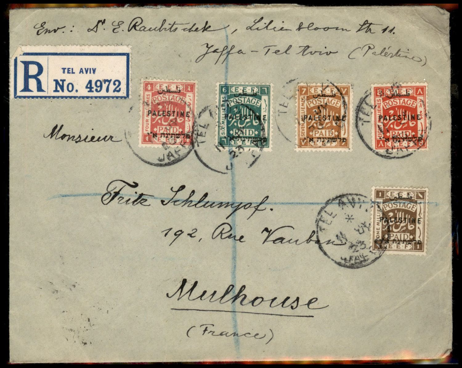 Lot 290 - israel stamps - ISRASTAMPS Auction 9 Israel & Palestine stamps & covers & a lot more. nearly everything up to $ 10 !! Lot 290 - israel stamps - ISRASTAMPS Auction 9 Israel & Palestine stamps & covers & a lot more. nearly everything up to $ 10 !!