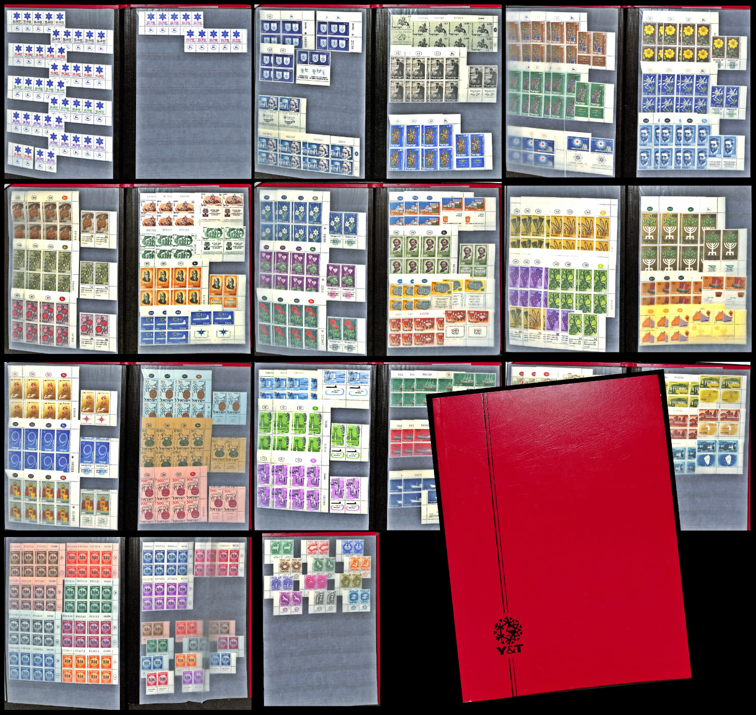 Lot 655 - israel stamps  -  ISRASTAMPS  Auction 11 