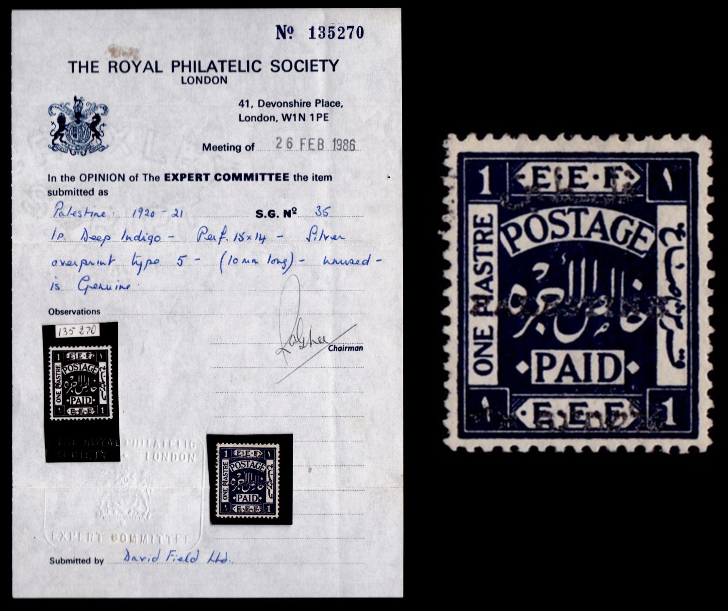 Lot 283 - israel stamps  -  ISRASTAMPS  Auction 11 