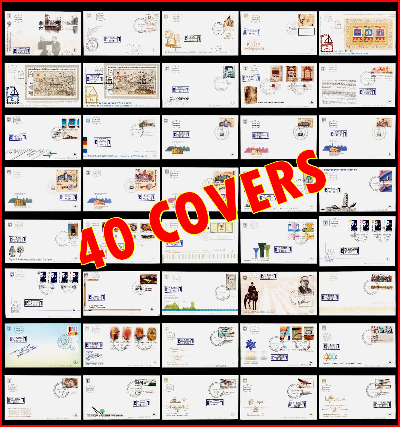Lot 687 - israel stamps  -  ISRASTAMPS  Auction 11 