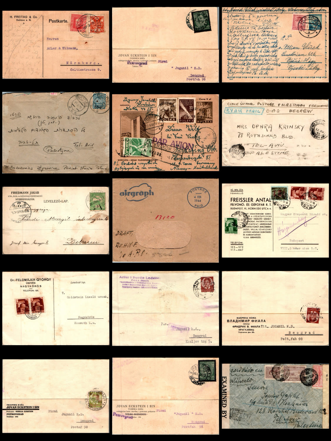 Lot 1171 - israel stamps  -  ISRASTAMPS  Auction 112