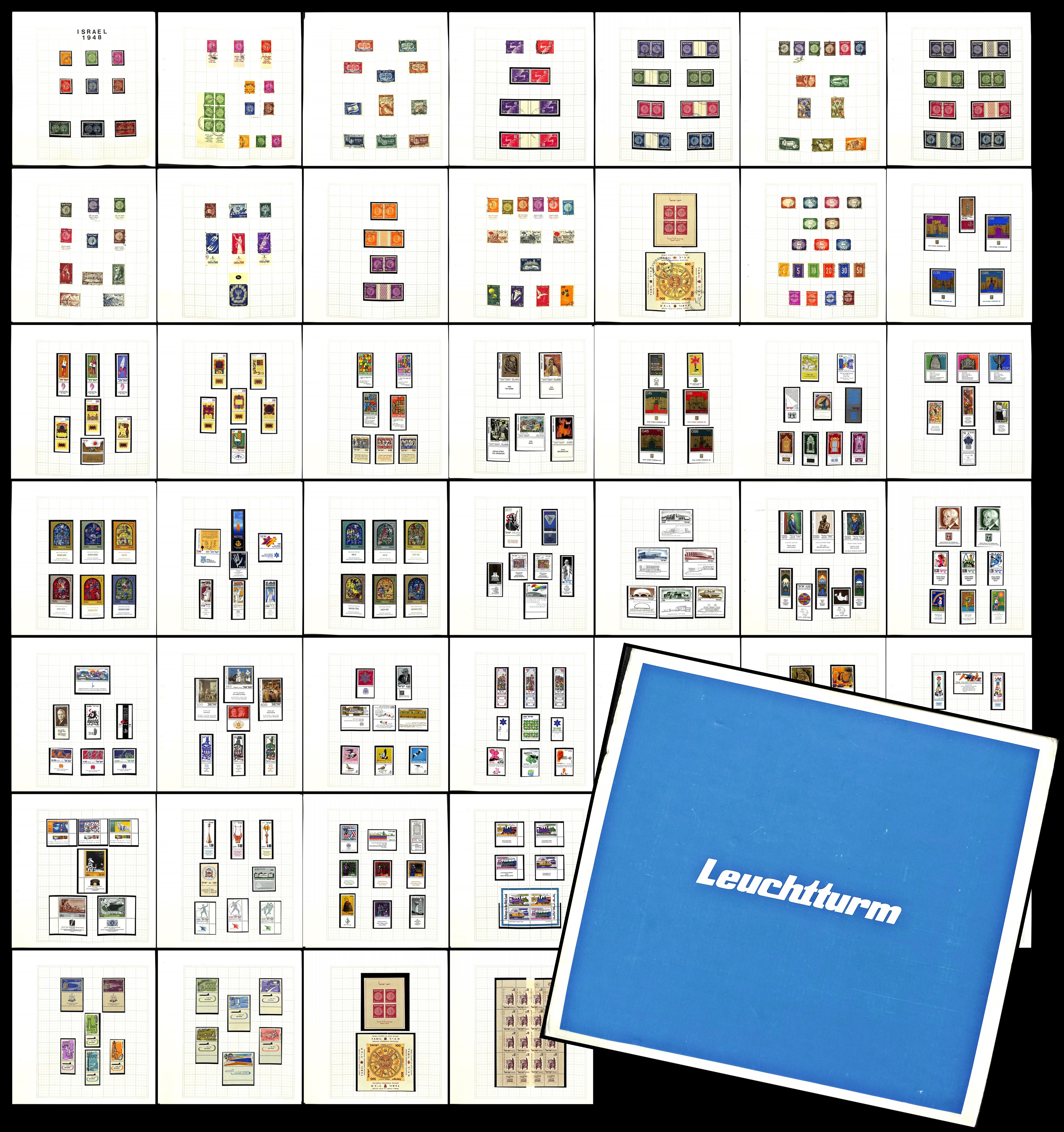 Lot 693 - israel stamps  -  ISRASTAMPS  Auction 112
