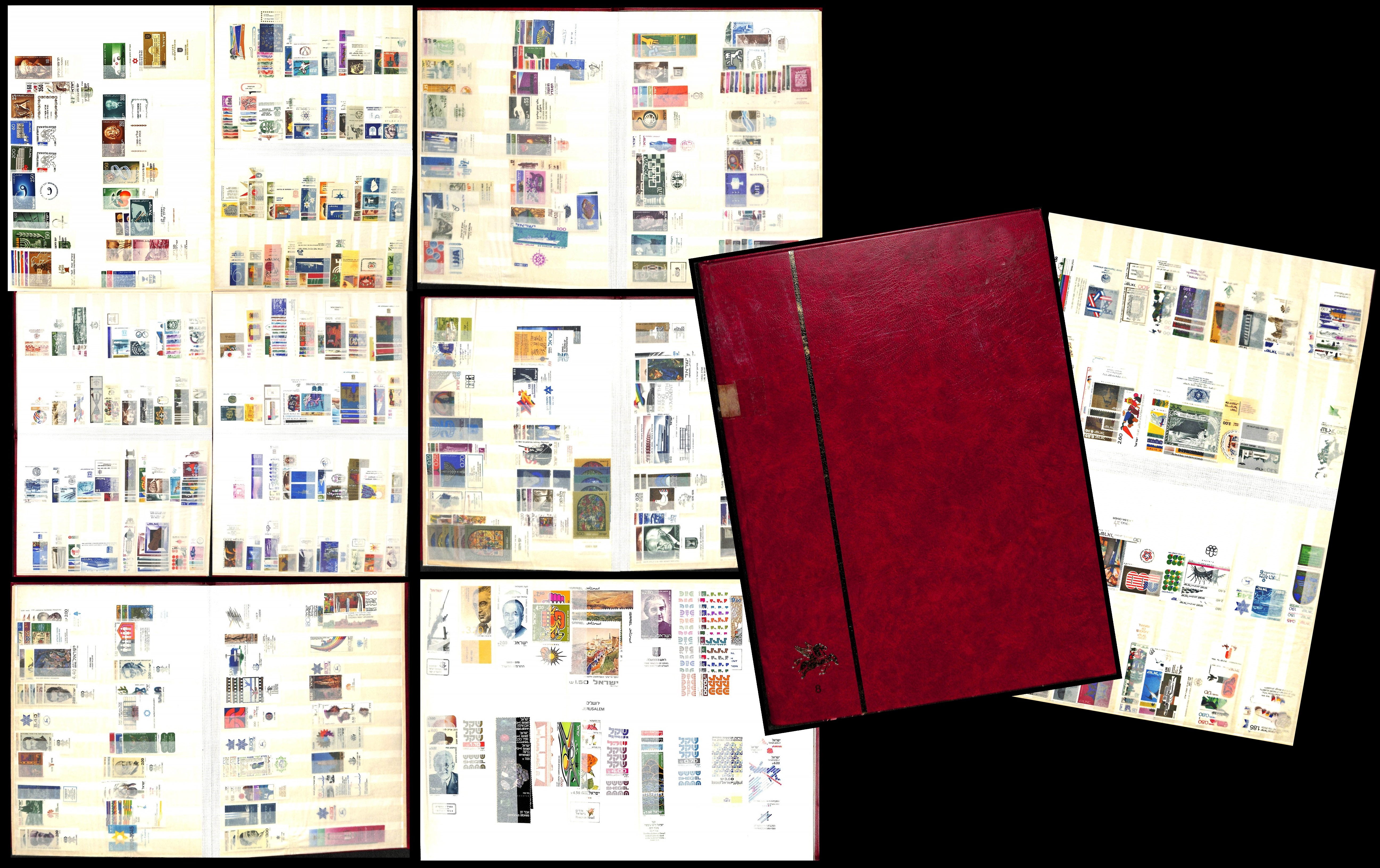 Lot 694 - israel stamps  -  ISRASTAMPS  Auction 112