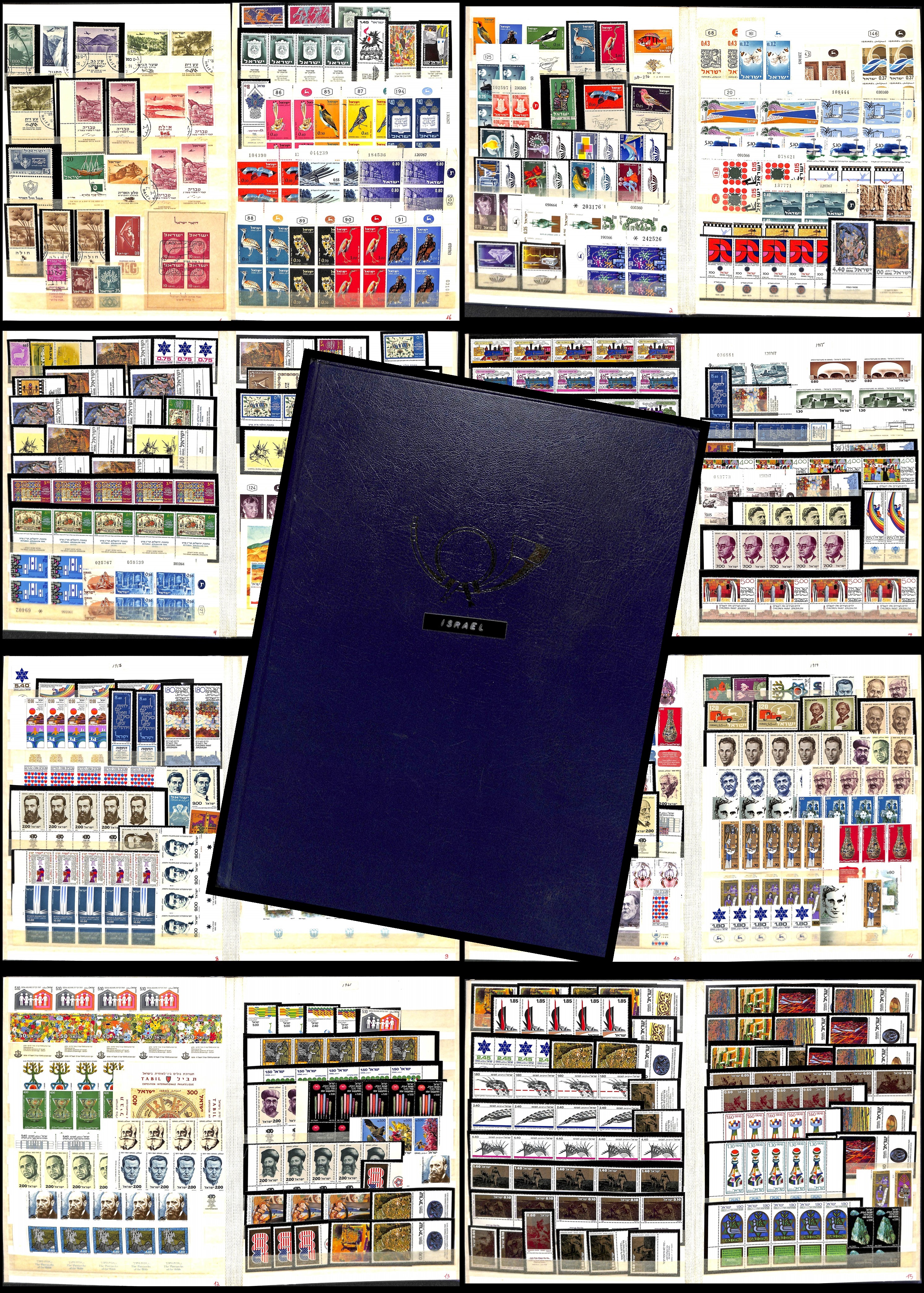 Lot 708 - israel stamps  -  ISRASTAMPS  Auction 112