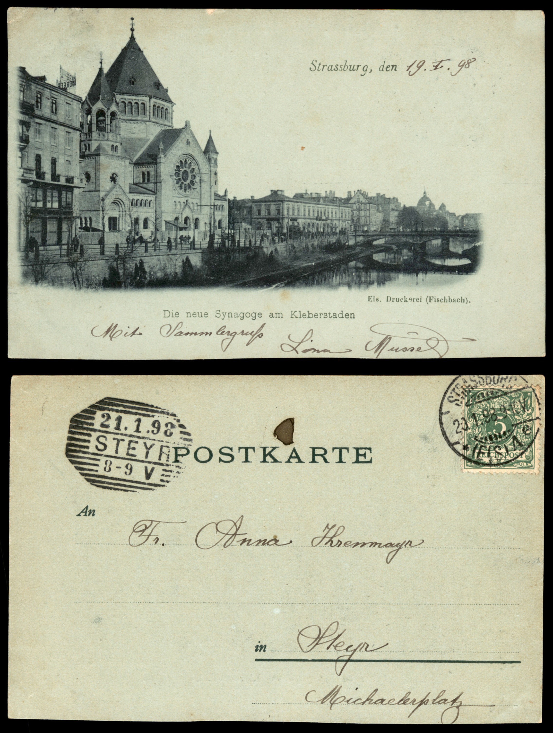 Lot 1 - synagogue postcards - ISRASTAMPS Auction 13 Lot 1 - synagogue postcards - ISRASTAMPS Auction 13