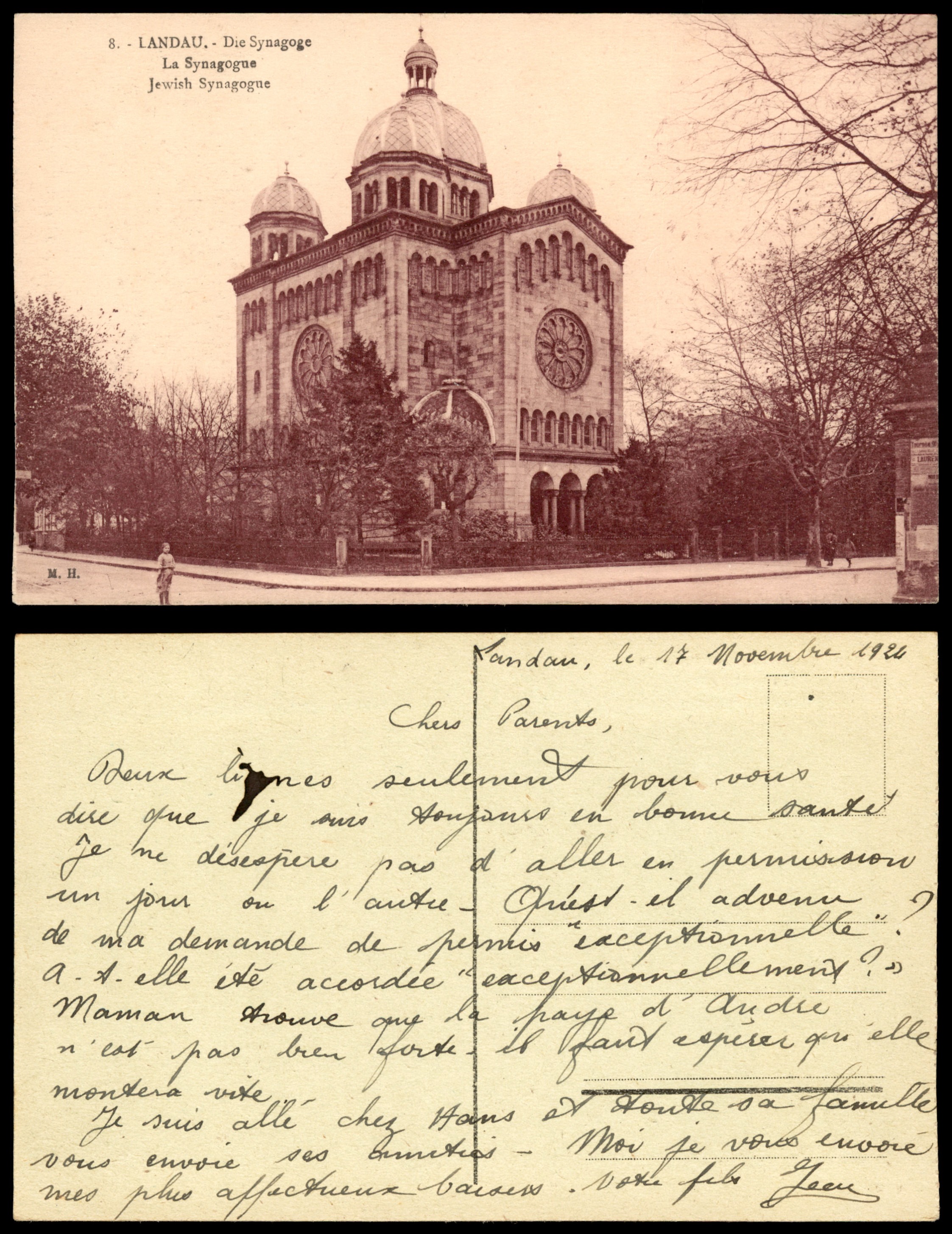Lot 13 - synagogue postcards - ISRASTAMPS Auction 13 Lot 13 - synagogue postcards - ISRASTAMPS Auction 13