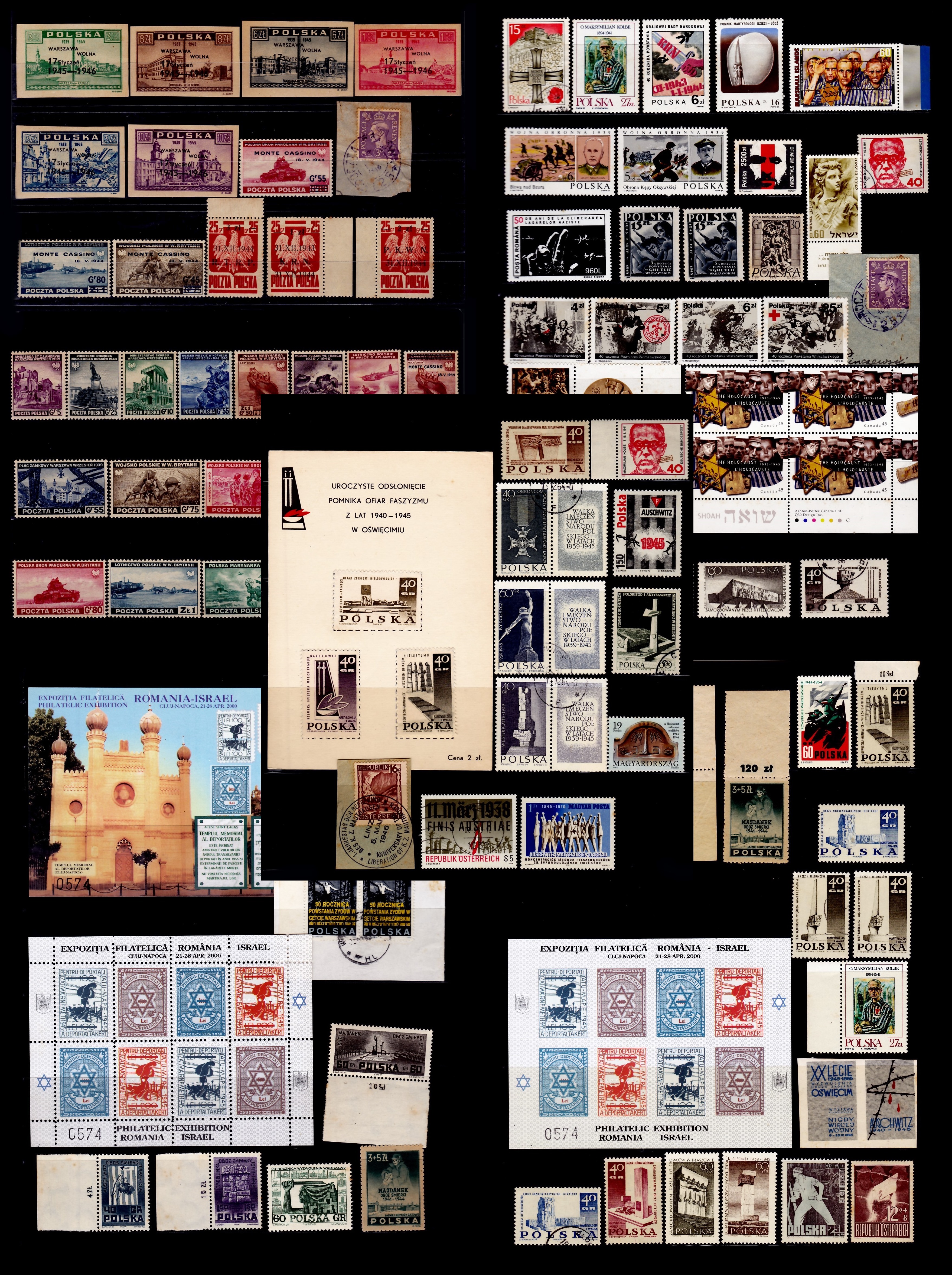 Lot 48 - Holocaust & Resistance WWII - ISRASTAMPS Auction 13 Lot 48 - Holocaust & Resistance WWII - ISRASTAMPS Auction 13