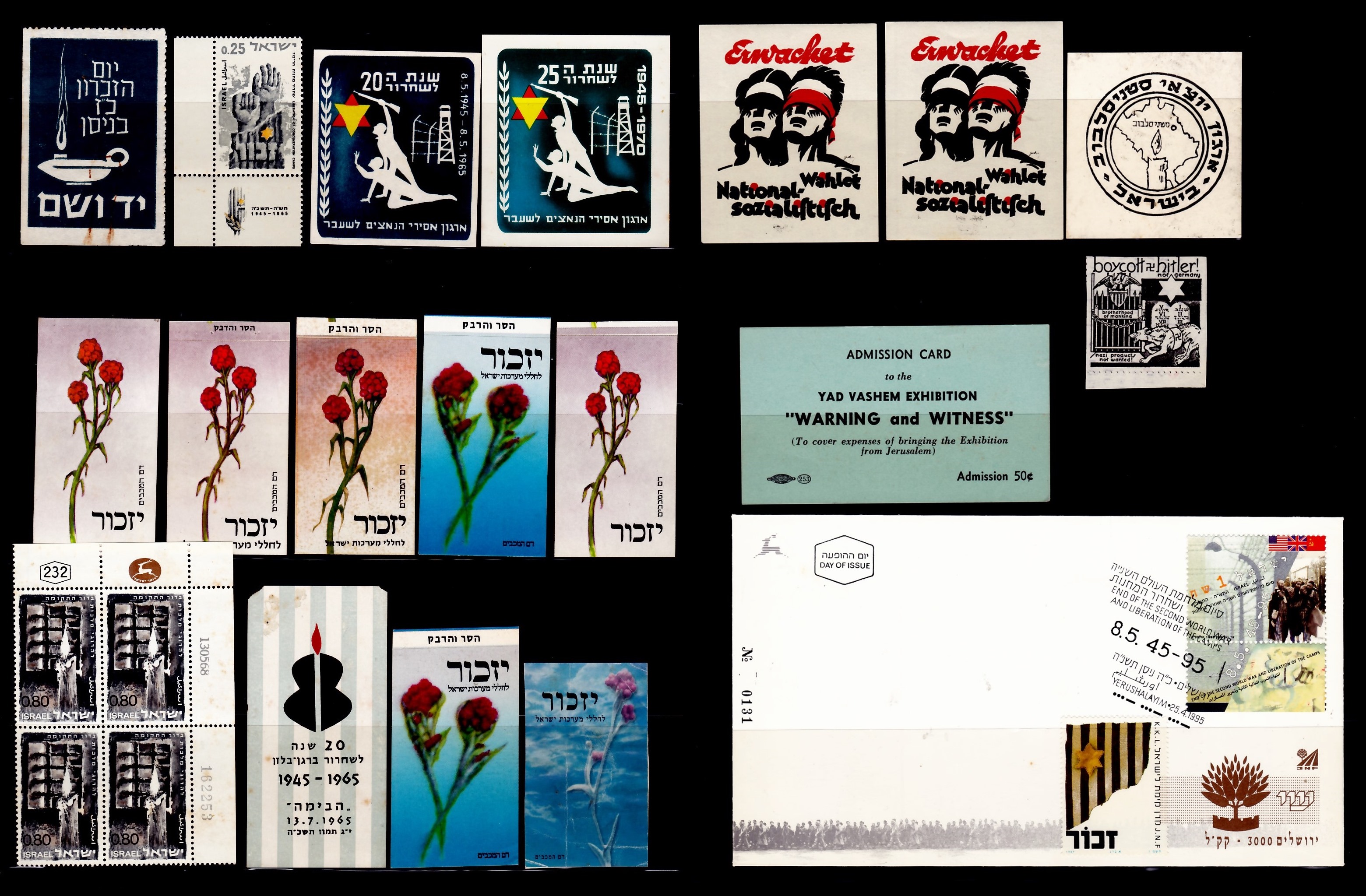 Lot 51 - Holocaust & Resistance WWII - ISRASTAMPS Auction 13 Lot 51 - Holocaust & Resistance WWII - ISRASTAMPS Auction 13