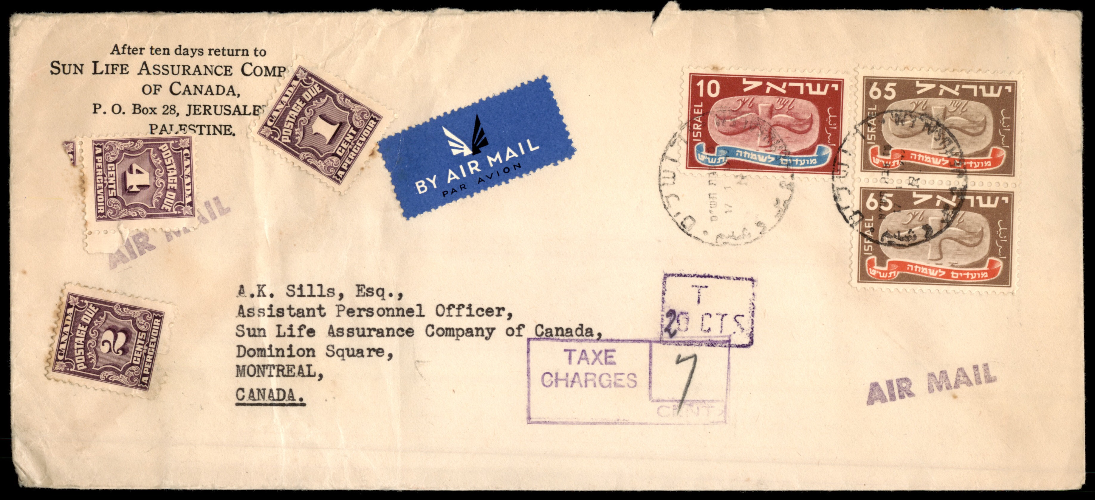 Lot 415 - Israel Special covers  -  ISRASTAMPS  Auction 13