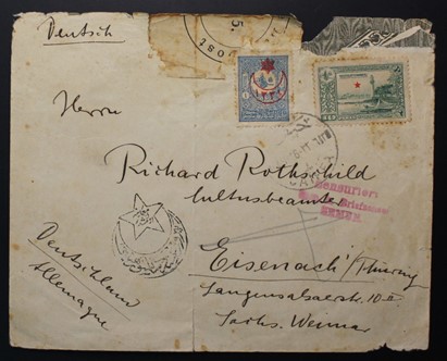 Lot 59 - The Ottoman Post Hotels, Ottoman Period  -  King David Auctions King David Auctions Auction 165 