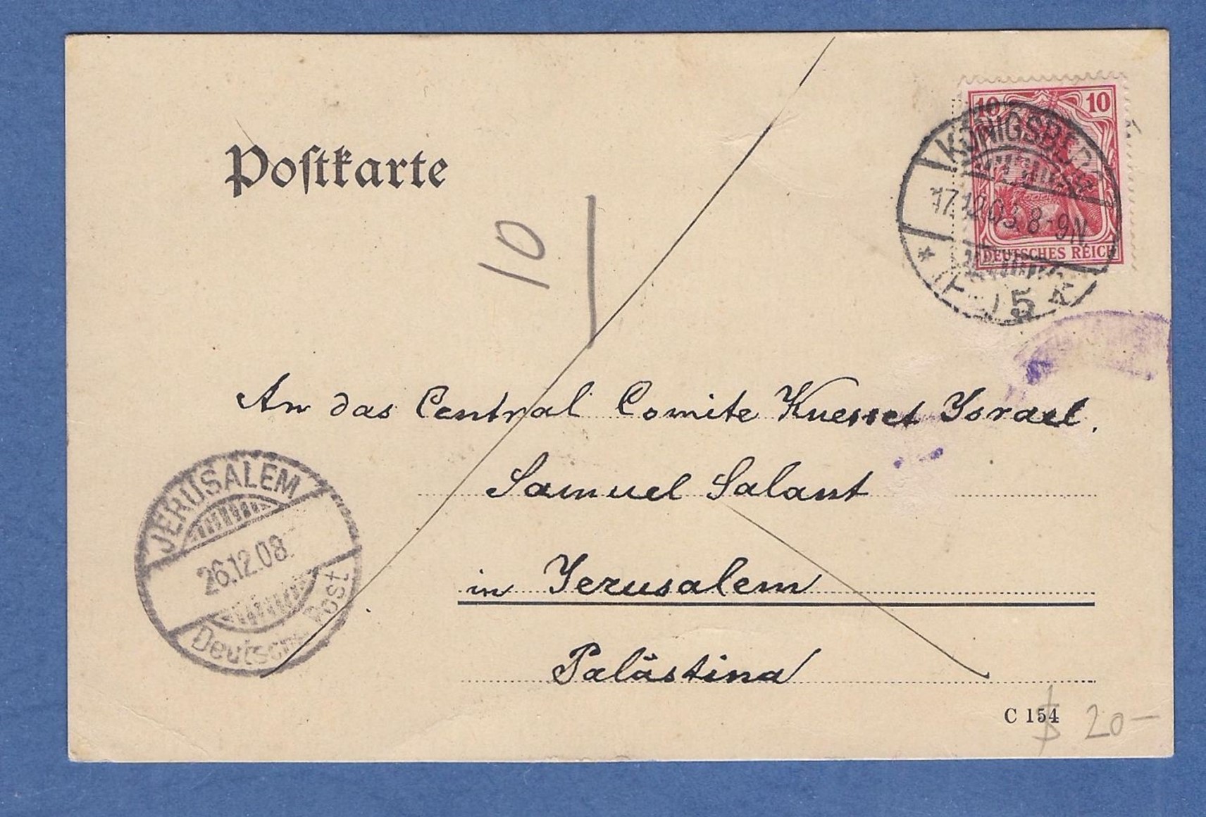 Lot 83 - Jerusalem Post - Rabbi Shmuel Salant - King David Auctions King David Auctions Auction 165 Lot 83 - Jerusalem Post - Rabbi Shmuel Salant - King David Auctions King David Auctions Auction 165