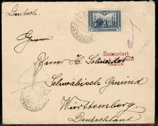 Lot 144 - The Ottoman Post  -  King David Auctions King David Auctions Auction 165 
