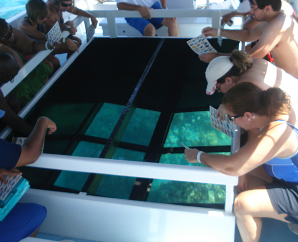 Product Glass Bottom Boat