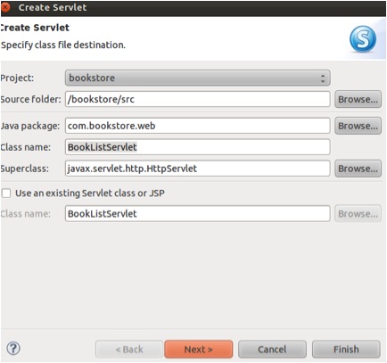 Create Servlet in Eclipse