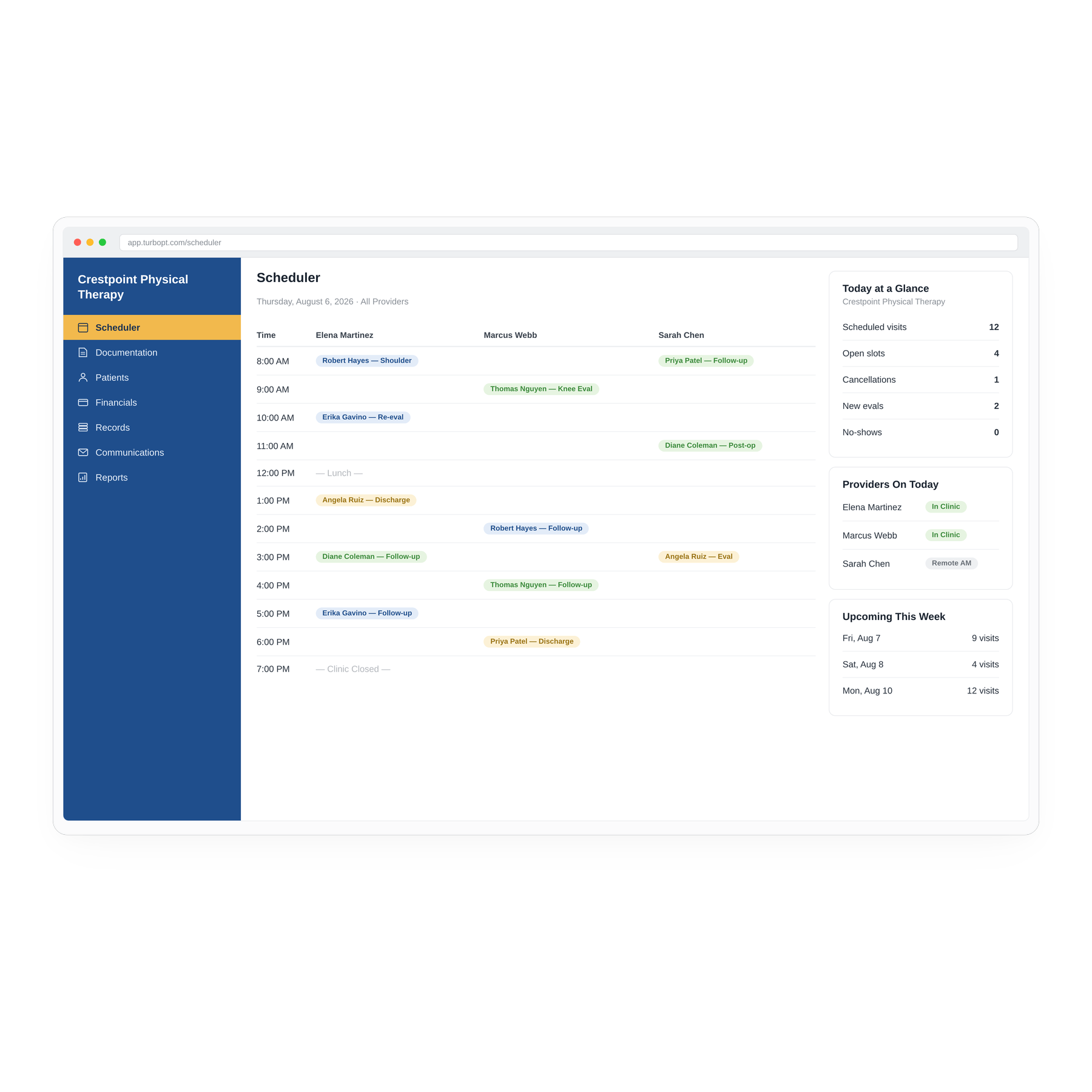 TurboPT for Podiatry EMR Software
