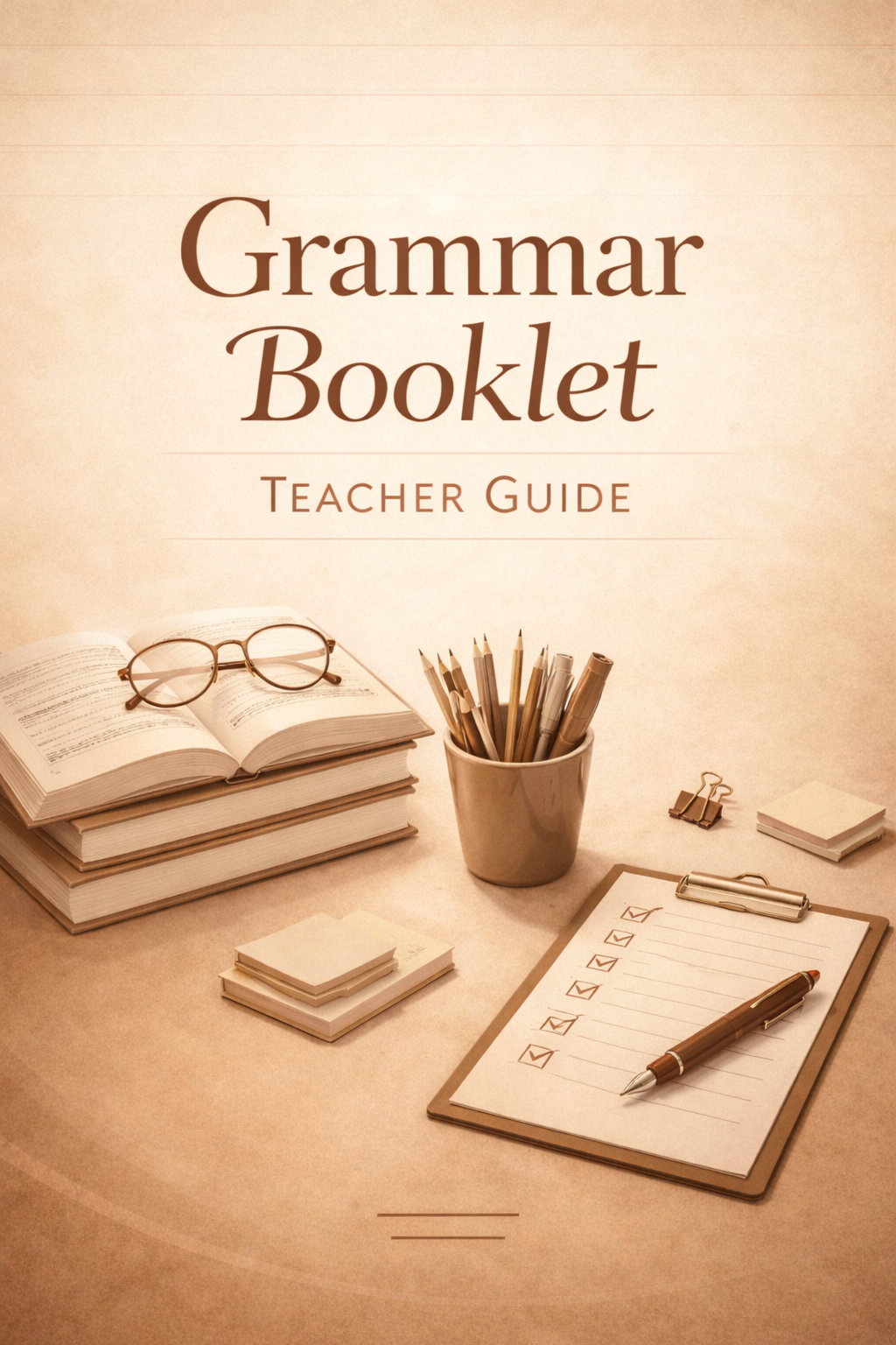 Grammar Booklet - Teacher Guide