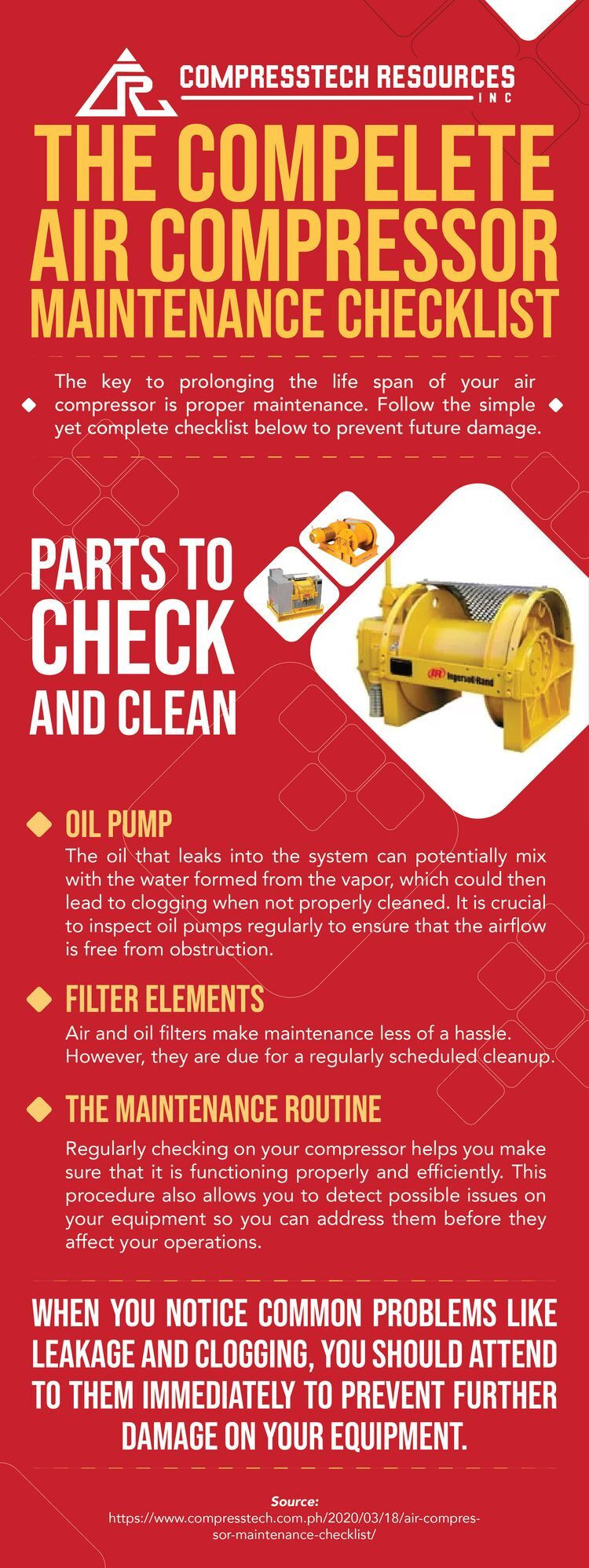 Air Compressor Checklist.pdf Compresstech Resources Inc. posted The Complete Air Compressor ...