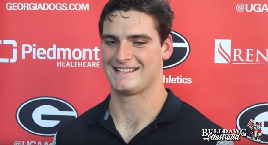 John Fitzpatrick during Wednesday's post-practice interviews