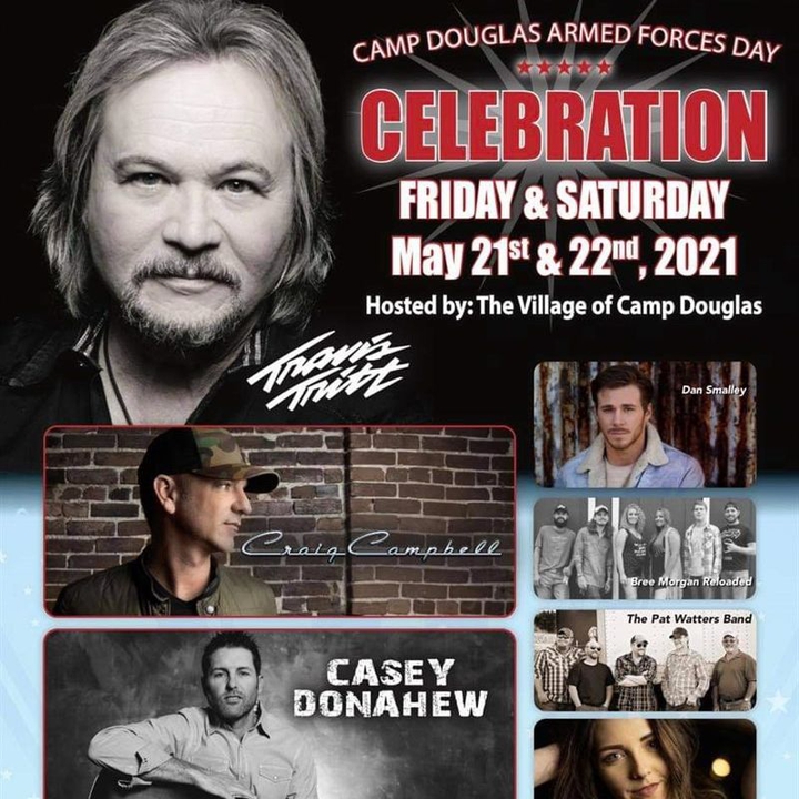 Bandsintown Dan Smalley Tickets Camp Douglas Armed Forces Day, May
