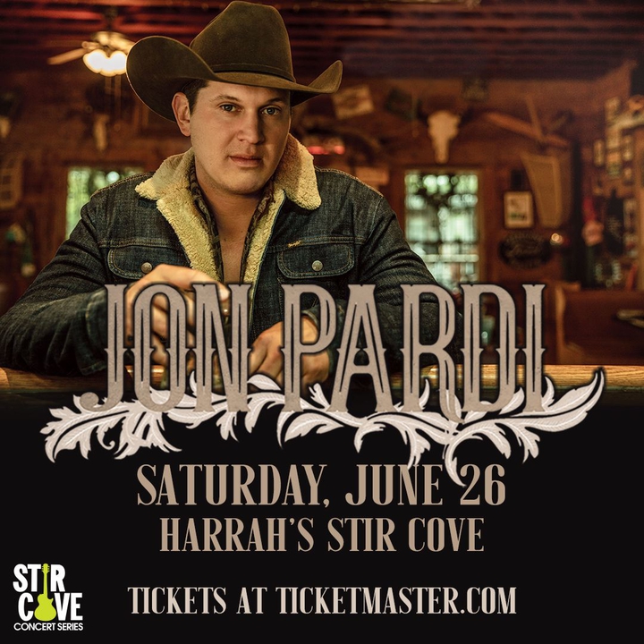 Bandsintown Jon Pardi Tickets Stir Cove, Jun 26, 2021