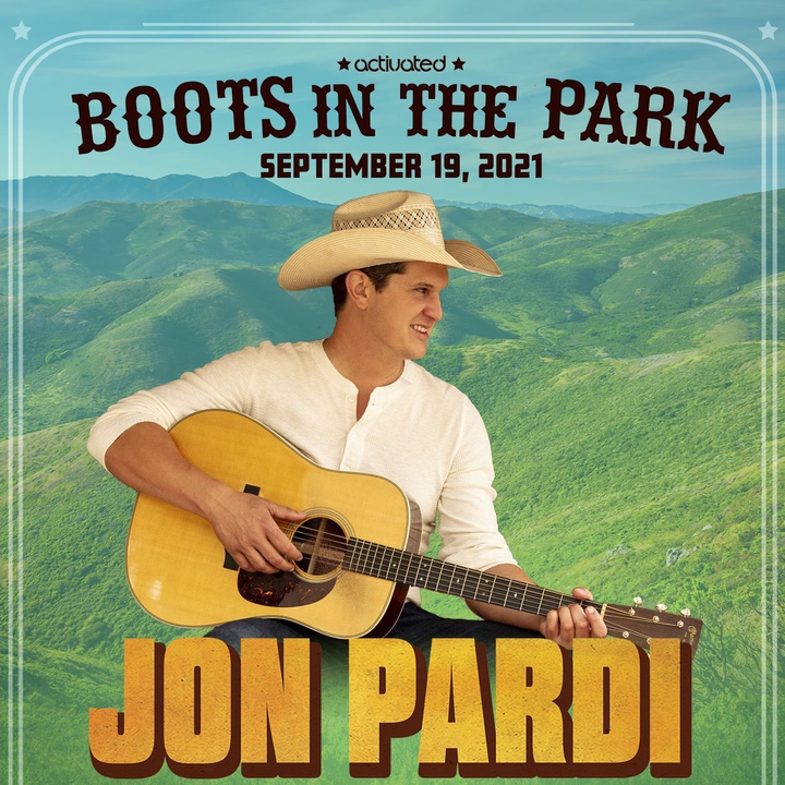 Bandsintown Jon Pardi Tickets Boots In The Park, Sep 19, 2021