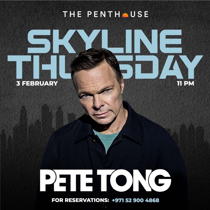 Bandsintown Pete Tong Tickets The Penthouse at FIVE Palm Jumeirah