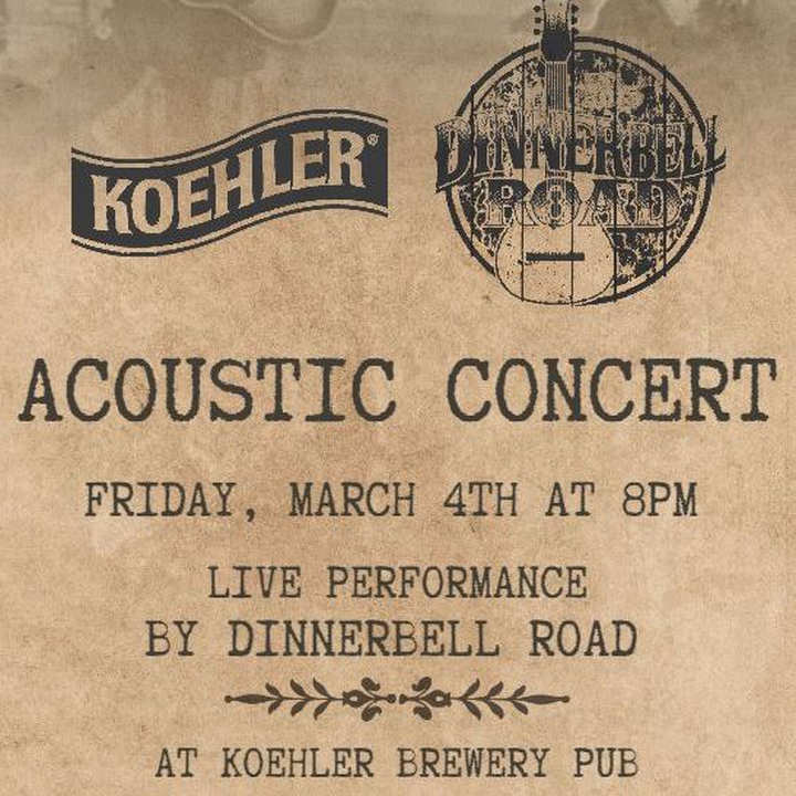 Bandsintown Dinnerbell Road Tickets Koehler Brewery Pub, Mar 04, 2022