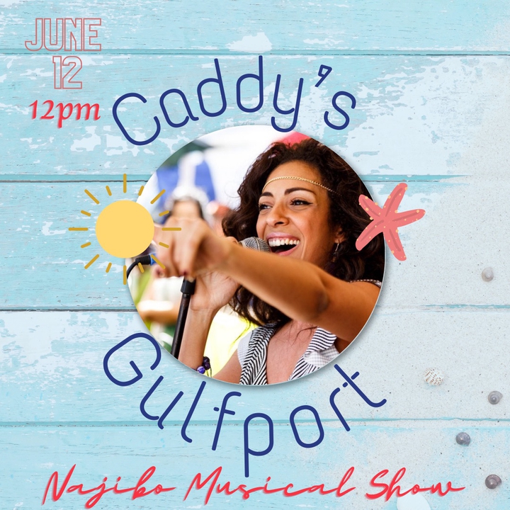 Erika Najibo Gulfport Tickets, Caddy's Gulfport Jun 12, 2022 Bandsintown