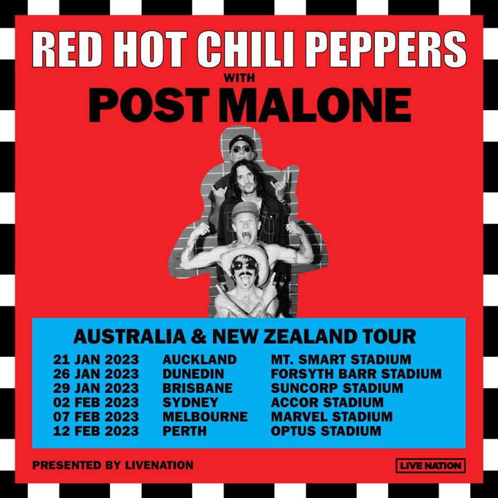 Red Hot Chili Peppers Milton Tickets Suncorp Stadium 29 De Enero De Red Hot Chili Peppers Milton Tickets Suncorp Stadium 29 De Enero De