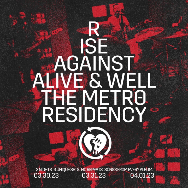 Rise Against Chicago Tickets, Metro Chicago Mar 30, 2023 Bandsintown