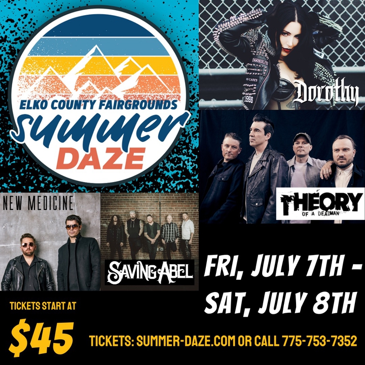 Dorothy Elko Tickets, Elko County Fair Grounds Crtkr Jul 07, 2023