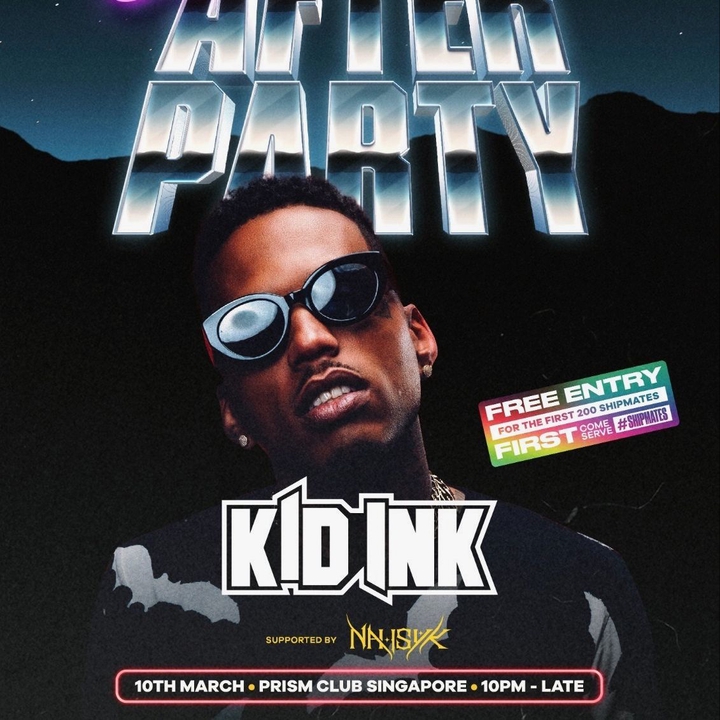 Billets pour Kid Ink Singapore, PRISM Club & Gastrobar Singapore 10