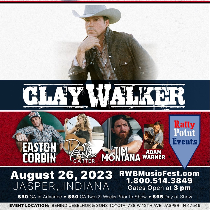 Adam Warner Jasper Tickets Uebelhor Sons Toyota Aug 26 2023 