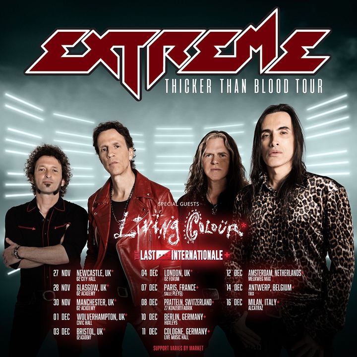 Extreme The Band Pratteln Tickets, Z7 Konzertfabrik Dec 08, 2023