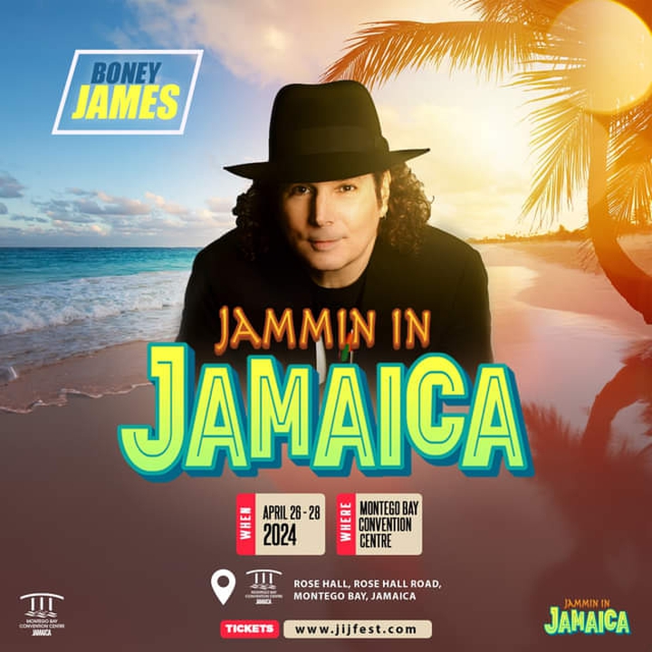 Boney James Montego Bay Tickets, Montego Bay Convention Centre Apr 26