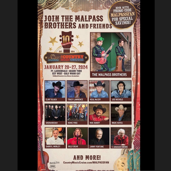 The Malpass Brothers Fort Lauderdale Tickets, Ft. Lauderdale Port Jan