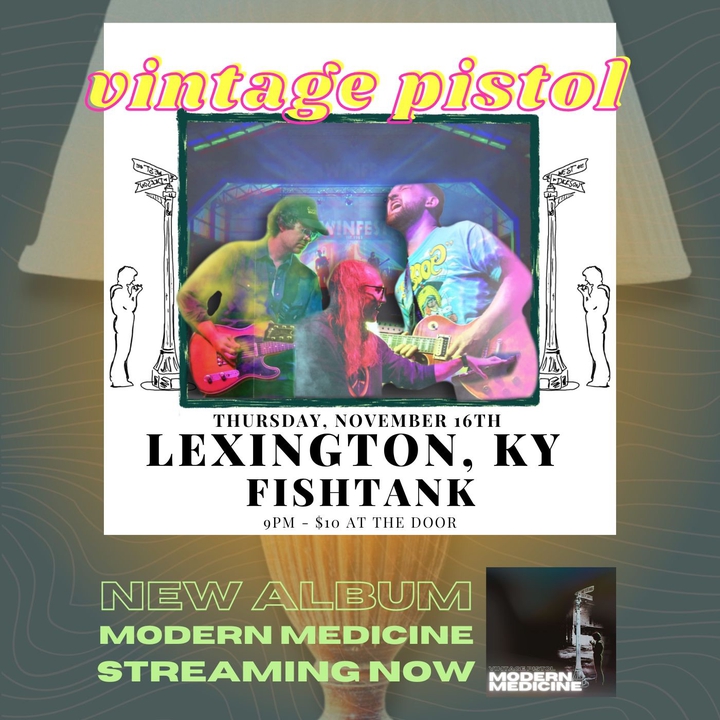 Vintage Pistol Lexington Entradas, The Fishtank 16 de noviembre de 2023
