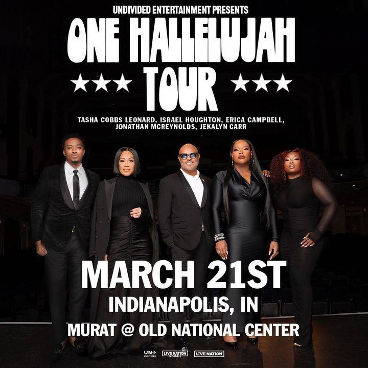 Tasha Cobbs Leonard Indianapolis Tickets, Murat at Old National Centre