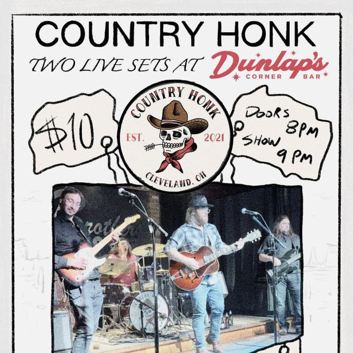 Country Honk Cleveland Tickets, Dunlap's Corner Bar Dec 27, 2023