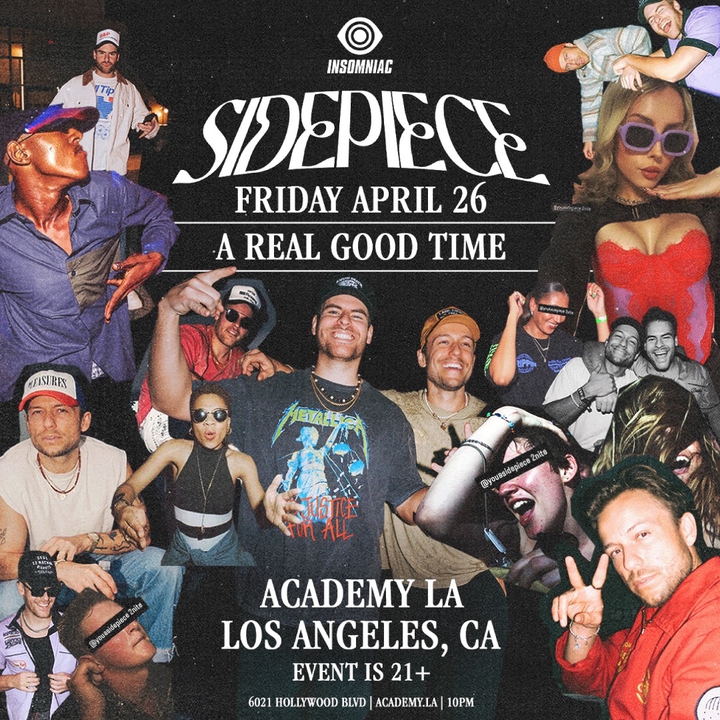 SIDEPIECE Los Angeles Entradas, Academy LA 26 de abril de 2024