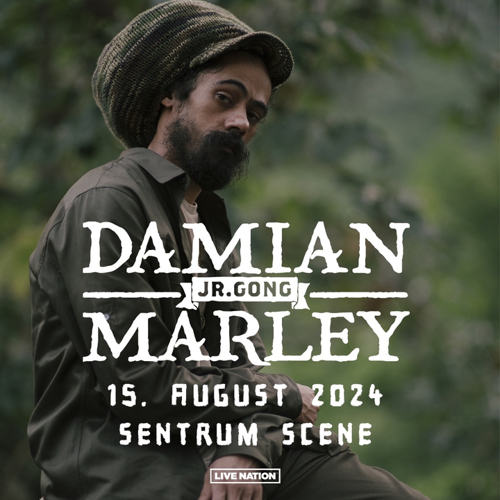 Damian Marley Oslo Tickets, Sentrum Scene Aug 15, 2024 | Bandsintown