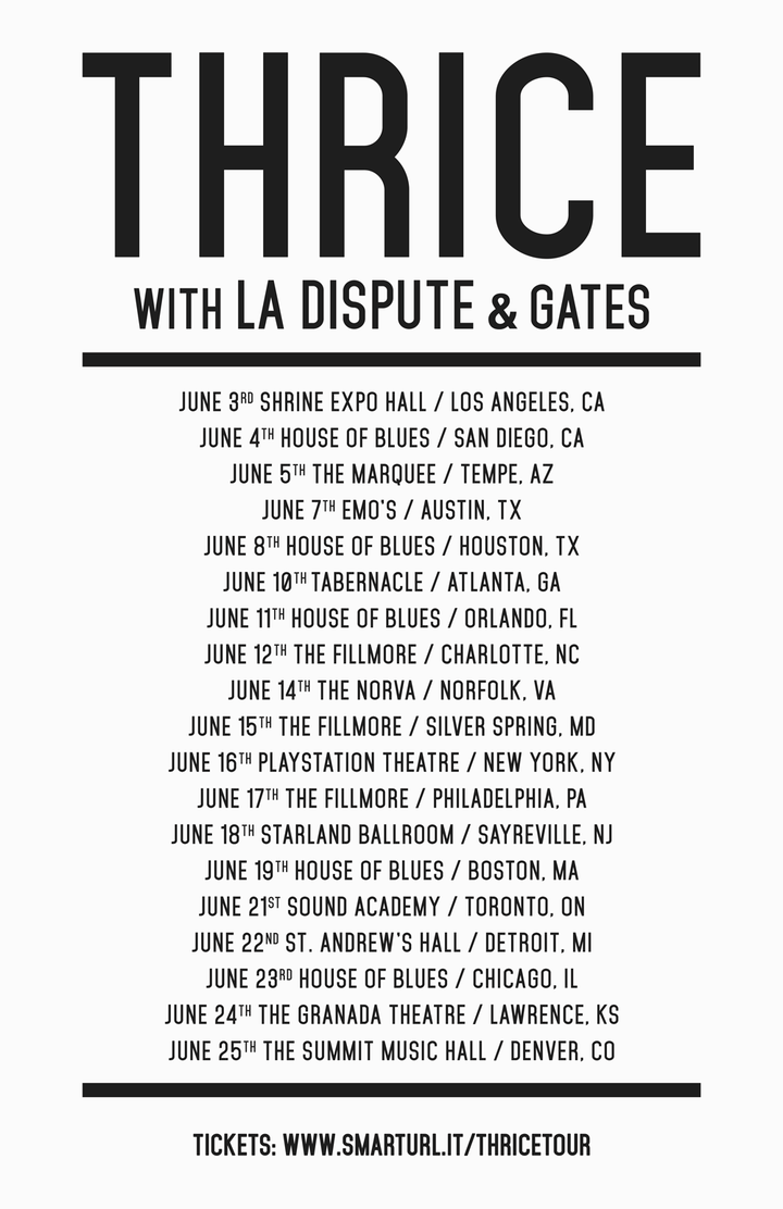 thrice genre bandsintown thrice tickets sound academy jun 21 2016 thrice genre bandsintown thrice tickets sound academy jun 21 2016