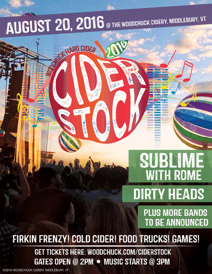 Bandsintown Dirty Heads Tickets Ciderstock 2016, Aug 20, 2016