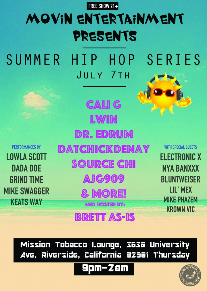 Bandsintown Movin Ent Tickets Mission Tobacco, Jul 07, 2016